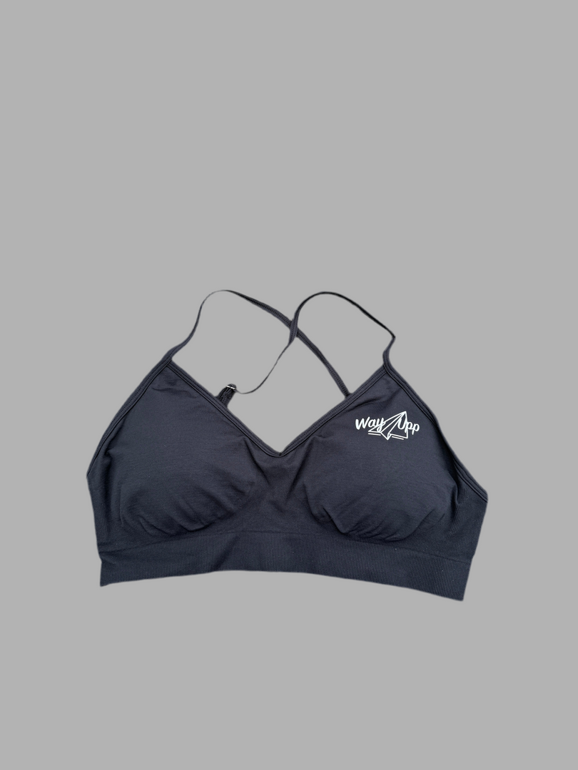 Black 3 Piece set (Sports Bra)
