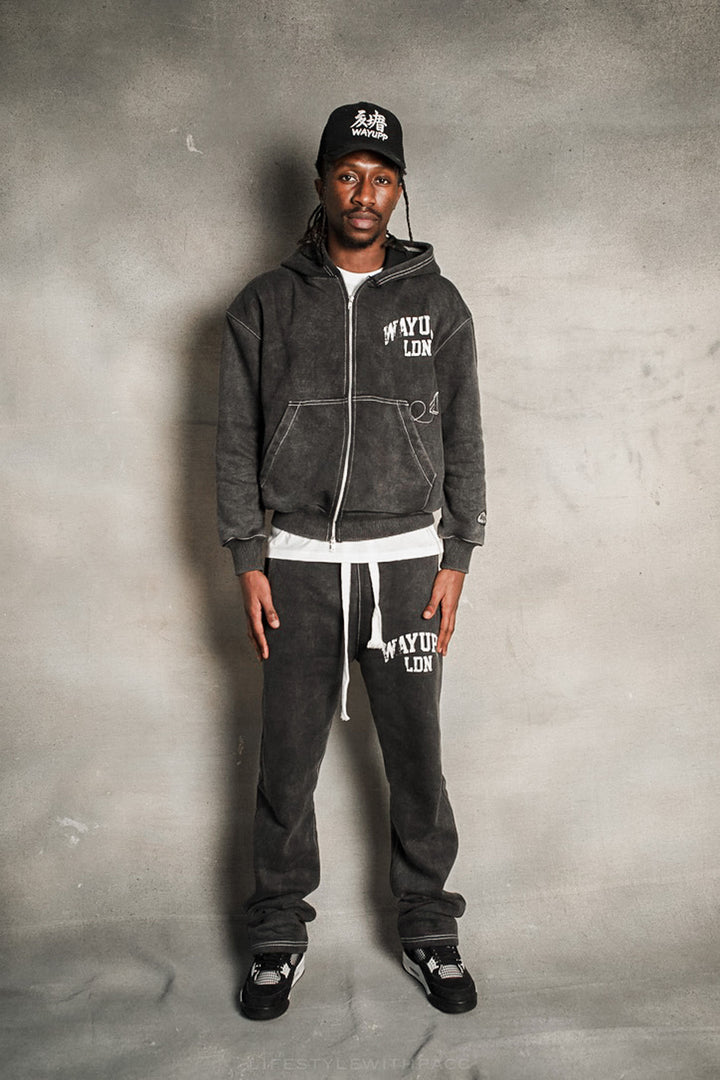 Washed Black Tracksuit
