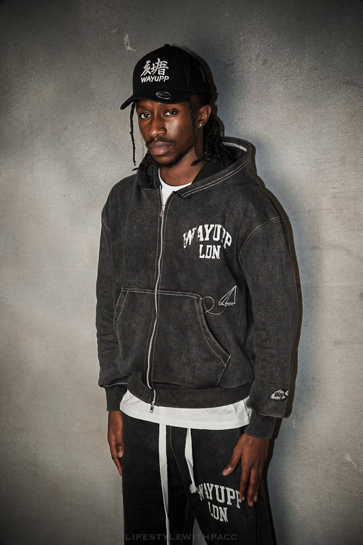 Washed Black Tracksuit